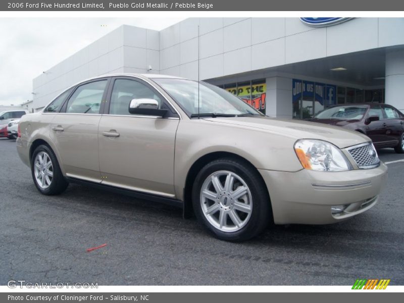 Pueblo Gold Metallic / Pebble Beige 2006 Ford Five Hundred Limited