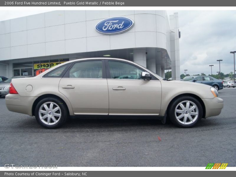 Pueblo Gold Metallic / Pebble Beige 2006 Ford Five Hundred Limited