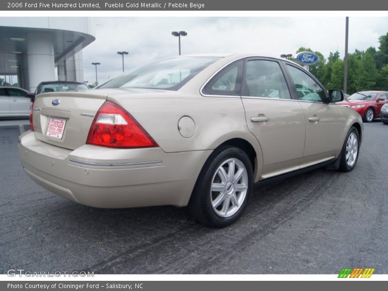 Pueblo Gold Metallic / Pebble Beige 2006 Ford Five Hundred Limited