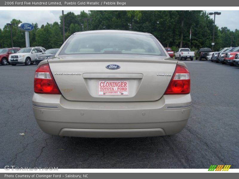 Pueblo Gold Metallic / Pebble Beige 2006 Ford Five Hundred Limited