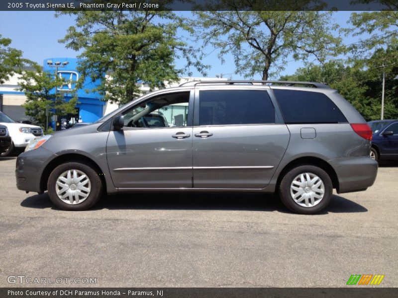Phantom Gray Pearl / Stone 2005 Toyota Sienna LE