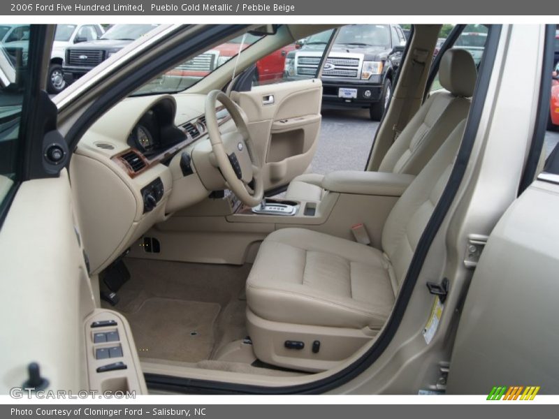Pueblo Gold Metallic / Pebble Beige 2006 Ford Five Hundred Limited