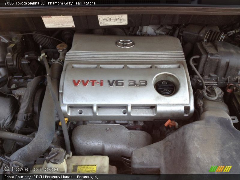 Phantom Gray Pearl / Stone 2005 Toyota Sienna LE