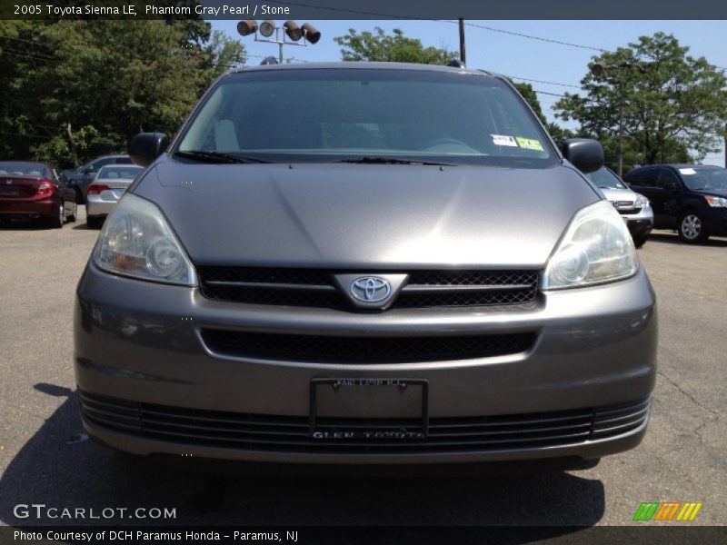 Phantom Gray Pearl / Stone 2005 Toyota Sienna LE