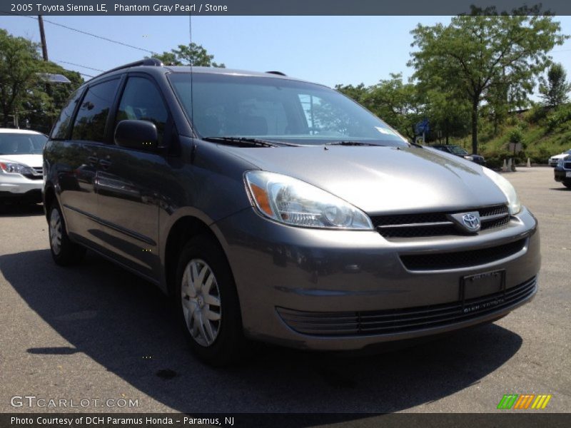 Phantom Gray Pearl / Stone 2005 Toyota Sienna LE