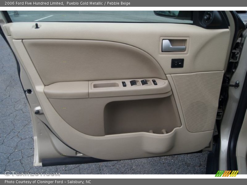 Pueblo Gold Metallic / Pebble Beige 2006 Ford Five Hundred Limited