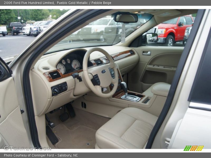 Pueblo Gold Metallic / Pebble Beige 2006 Ford Five Hundred Limited