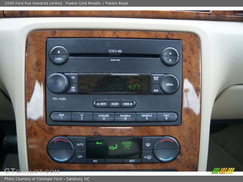 Pueblo Gold Metallic / Pebble Beige 2006 Ford Five Hundred Limited