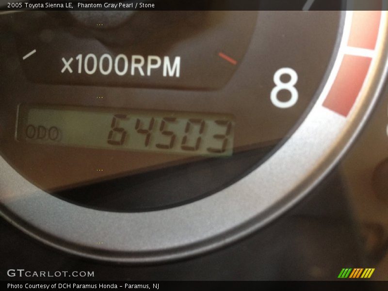 Phantom Gray Pearl / Stone 2005 Toyota Sienna LE