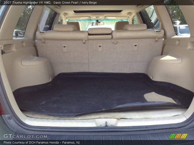 Oasis Green Pearl / Ivory Beige 2007 Toyota Highlander V6 4WD
