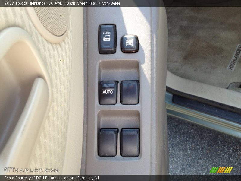 Oasis Green Pearl / Ivory Beige 2007 Toyota Highlander V6 4WD