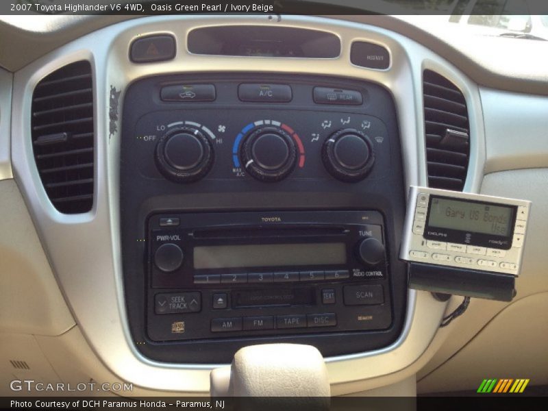 Oasis Green Pearl / Ivory Beige 2007 Toyota Highlander V6 4WD