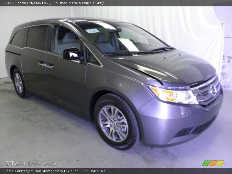 Polished Metal Metallic / Gray 2012 Honda Odyssey EX-L