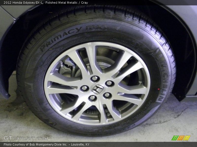 Polished Metal Metallic / Gray 2012 Honda Odyssey EX-L
