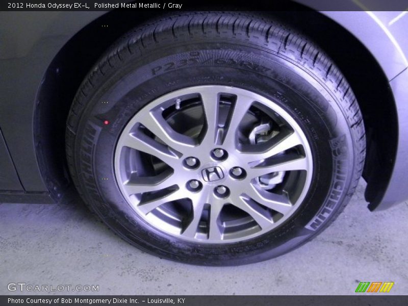 Polished Metal Metallic / Gray 2012 Honda Odyssey EX-L