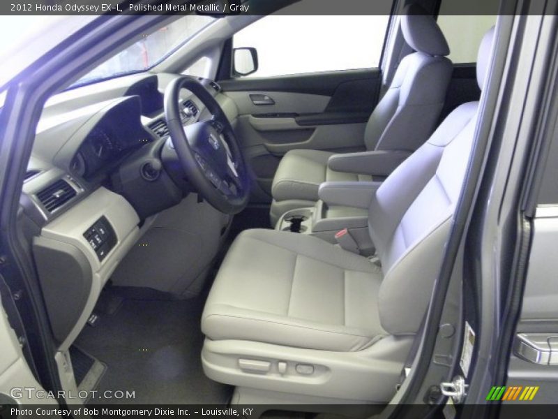 Polished Metal Metallic / Gray 2012 Honda Odyssey EX-L