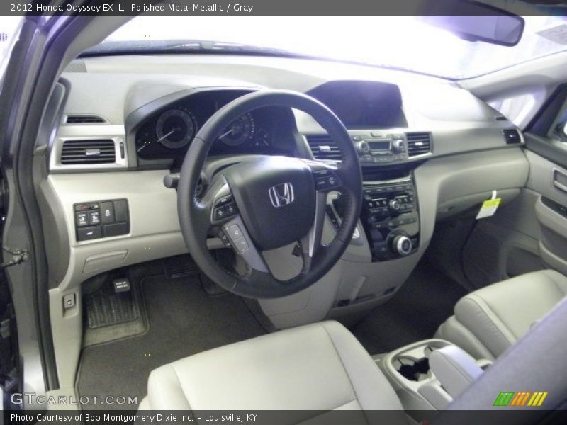 Polished Metal Metallic / Gray 2012 Honda Odyssey EX-L