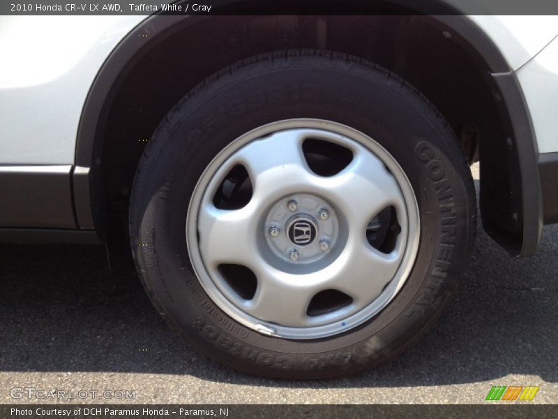 Taffeta White / Gray 2010 Honda CR-V LX AWD