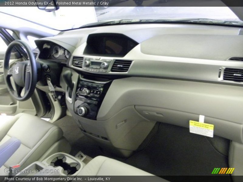 Polished Metal Metallic / Gray 2012 Honda Odyssey EX-L