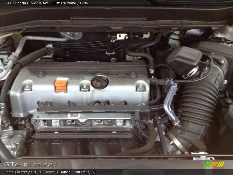 Taffeta White / Gray 2010 Honda CR-V LX AWD