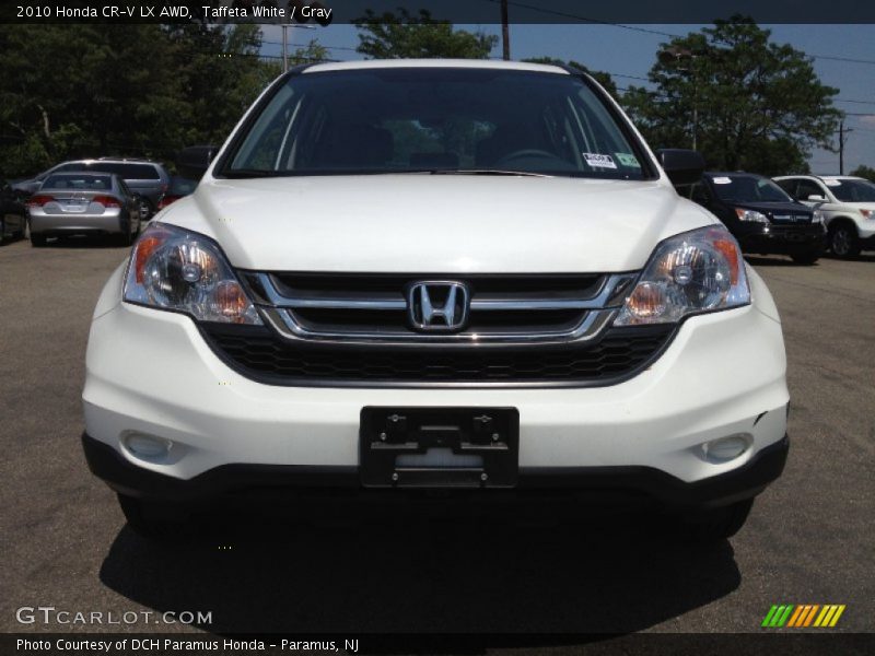 Taffeta White / Gray 2010 Honda CR-V LX AWD