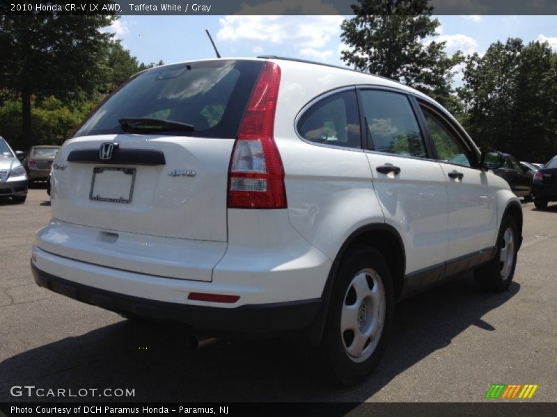 Taffeta White / Gray 2010 Honda CR-V LX AWD