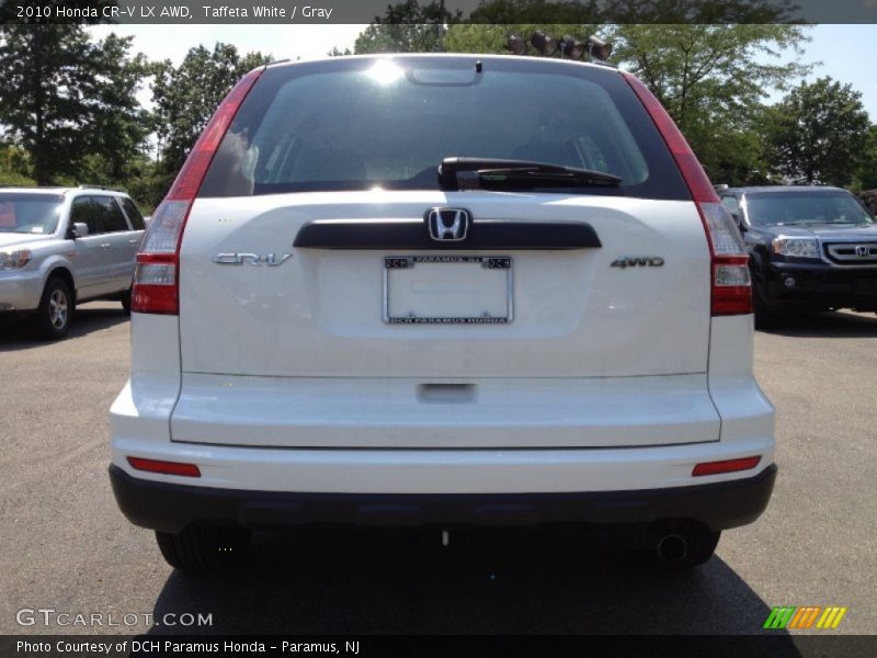 Taffeta White / Gray 2010 Honda CR-V LX AWD