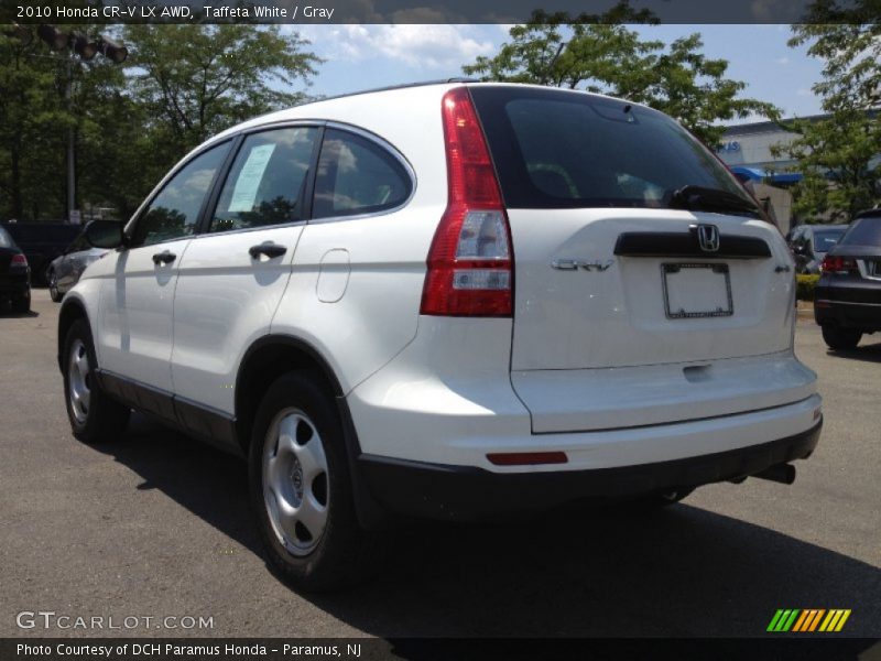 Taffeta White / Gray 2010 Honda CR-V LX AWD
