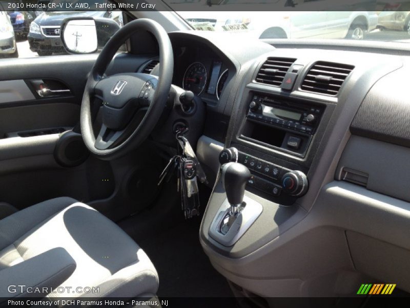 Taffeta White / Gray 2010 Honda CR-V LX AWD