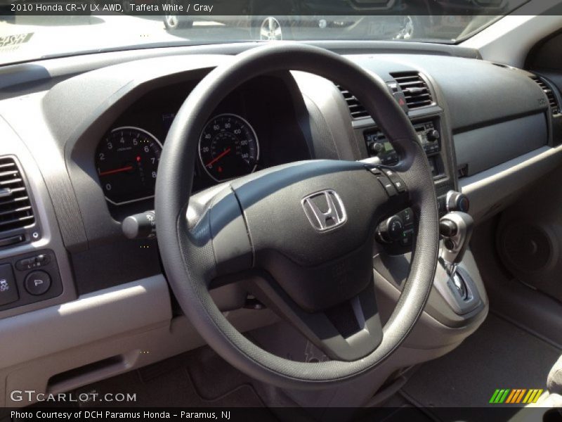 Taffeta White / Gray 2010 Honda CR-V LX AWD