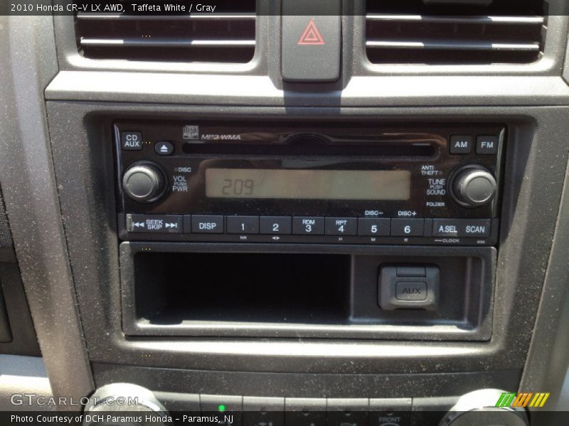 Taffeta White / Gray 2010 Honda CR-V LX AWD