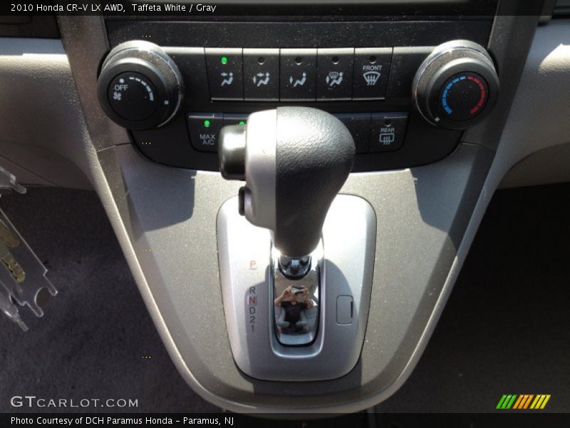 Taffeta White / Gray 2010 Honda CR-V LX AWD