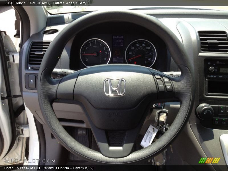 Taffeta White / Gray 2010 Honda CR-V LX AWD