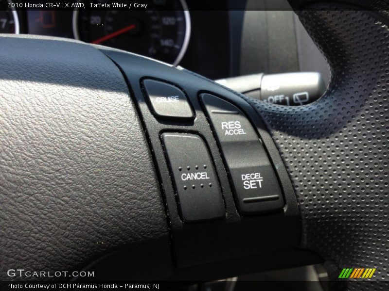 Taffeta White / Gray 2010 Honda CR-V LX AWD