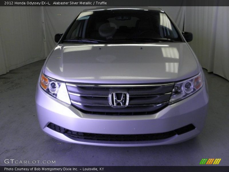 Alabaster Silver Metallic / Truffle 2012 Honda Odyssey EX-L