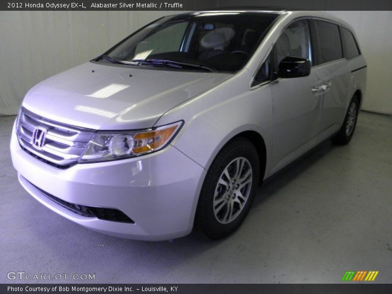 Alabaster Silver Metallic / Truffle 2012 Honda Odyssey EX-L