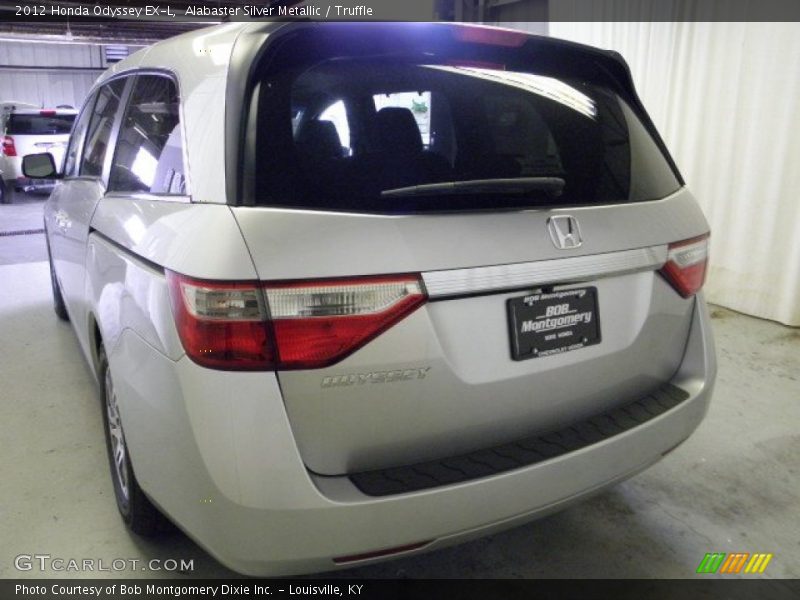Alabaster Silver Metallic / Truffle 2012 Honda Odyssey EX-L