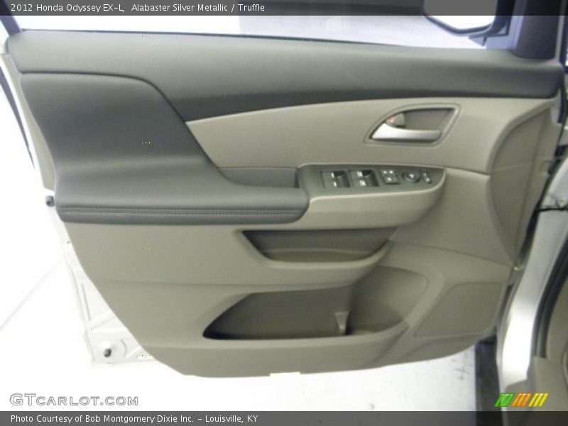 Alabaster Silver Metallic / Truffle 2012 Honda Odyssey EX-L