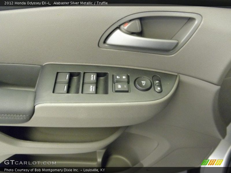 Alabaster Silver Metallic / Truffle 2012 Honda Odyssey EX-L
