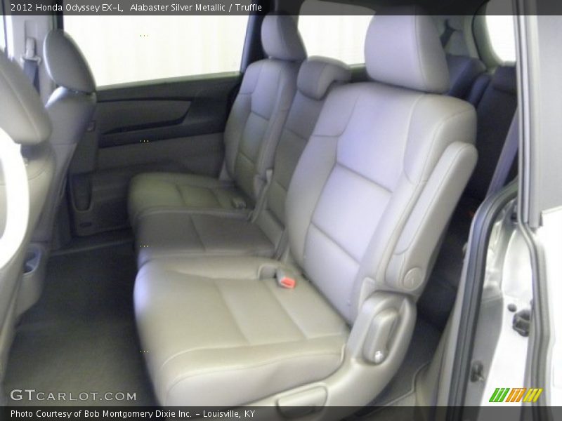 Alabaster Silver Metallic / Truffle 2012 Honda Odyssey EX-L