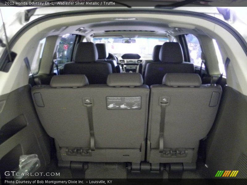 Alabaster Silver Metallic / Truffle 2012 Honda Odyssey EX-L