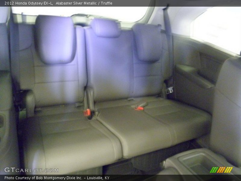 Alabaster Silver Metallic / Truffle 2012 Honda Odyssey EX-L