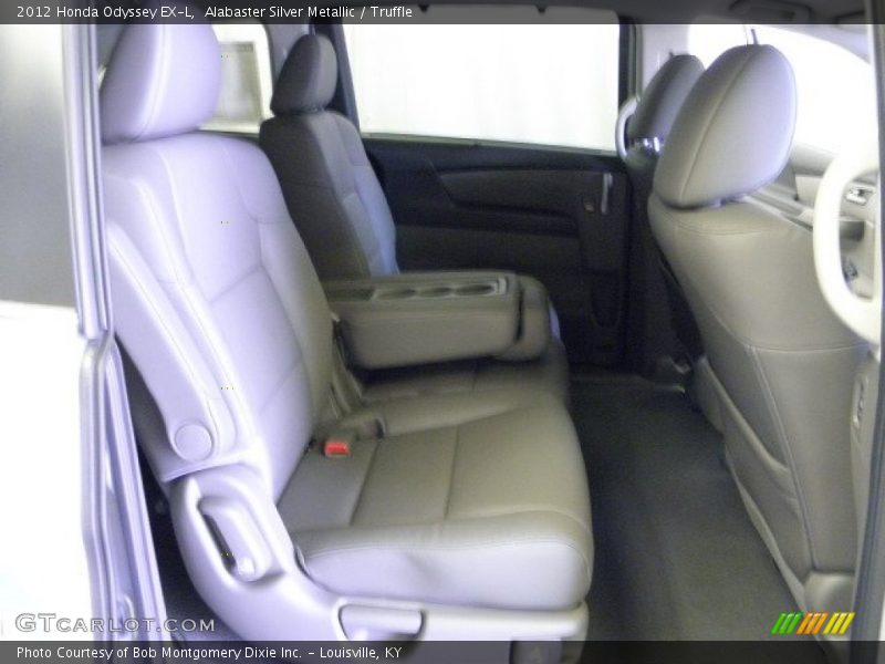 Alabaster Silver Metallic / Truffle 2012 Honda Odyssey EX-L