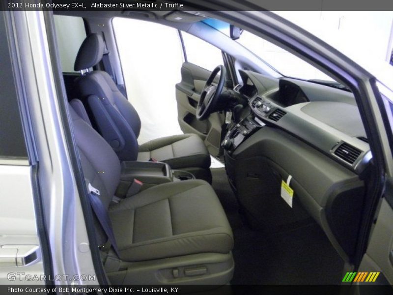 Alabaster Silver Metallic / Truffle 2012 Honda Odyssey EX-L