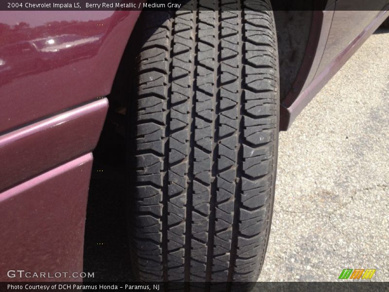 Berry Red Metallic / Medium Gray 2004 Chevrolet Impala LS