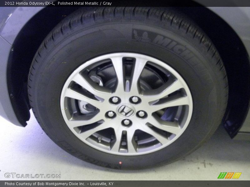 Polished Metal Metallic / Gray 2012 Honda Odyssey EX-L