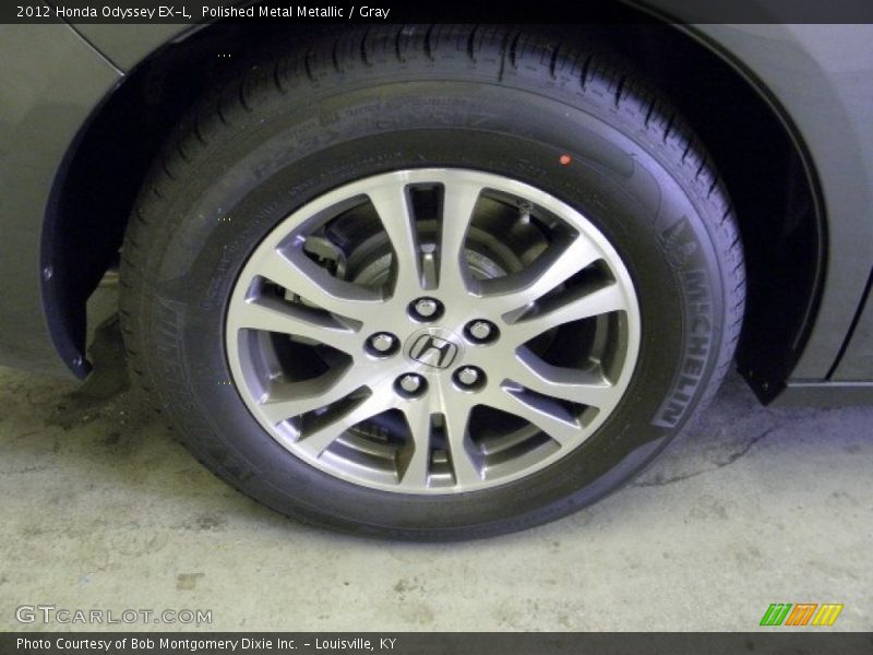 Polished Metal Metallic / Gray 2012 Honda Odyssey EX-L