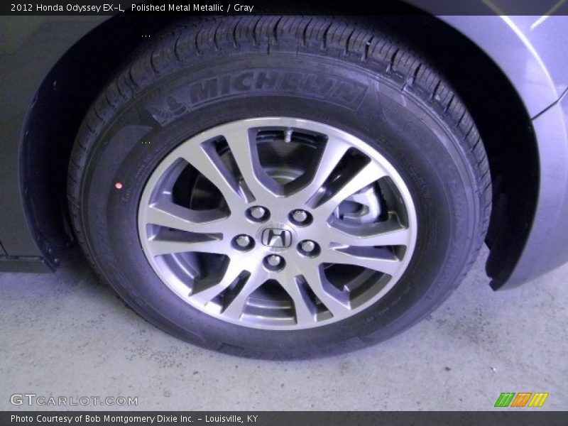 Polished Metal Metallic / Gray 2012 Honda Odyssey EX-L