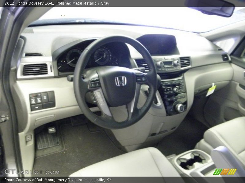 Polished Metal Metallic / Gray 2012 Honda Odyssey EX-L