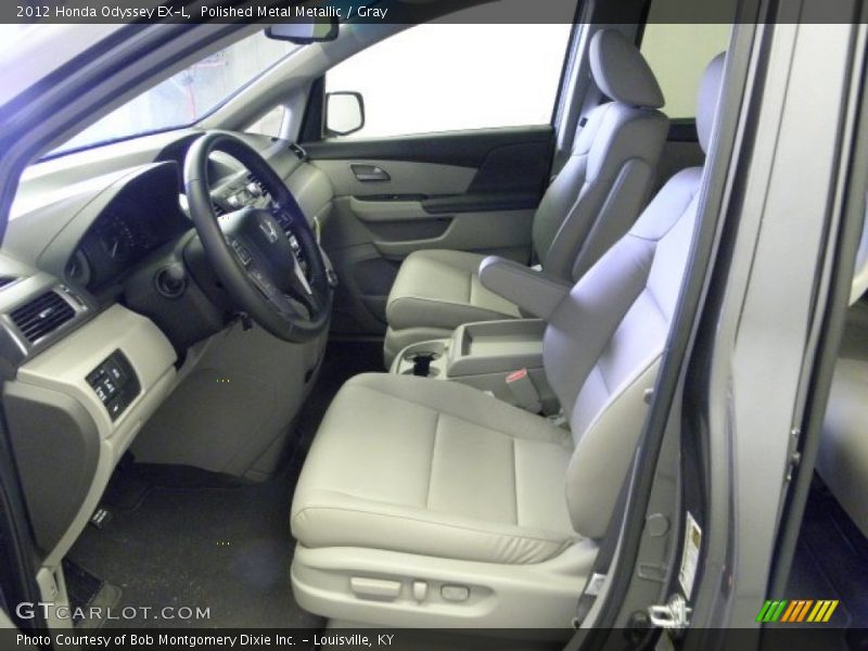 Polished Metal Metallic / Gray 2012 Honda Odyssey EX-L